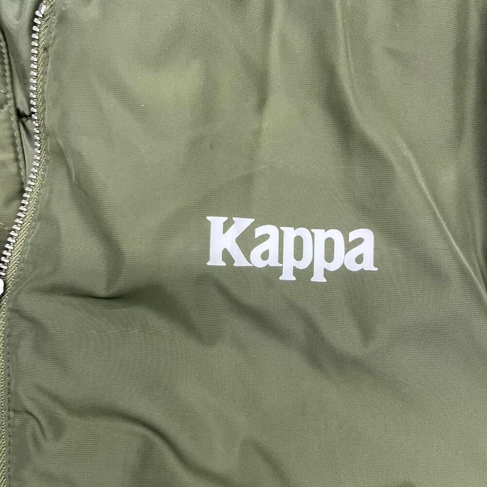 Kappa Men's Green And Khaki Coat View 5